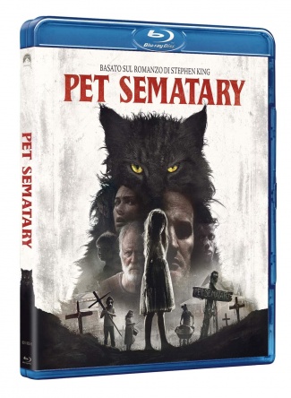 Locandina italiana DVD e BLU RAY Pet Sematary 